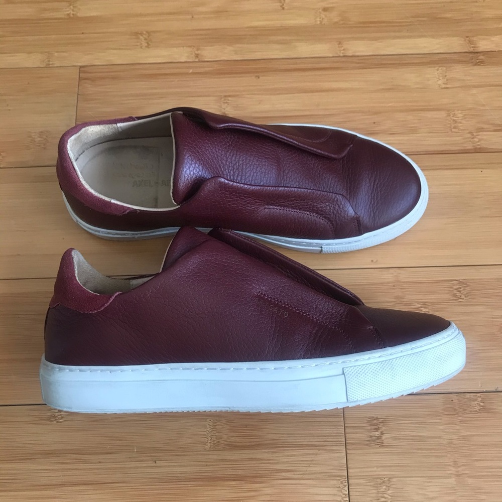 AXEL ARIGATO Mens 41/US 8 Leather Slip On Casual